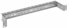 Montavimo panelė VTS0026 19" 1U (įgilinta, su DIN bėgeliu)