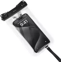 Dėklas Atsparus vandeniui case for mobile phone Hoco IP68 222 x 125 x 21 mm HX52 transparent