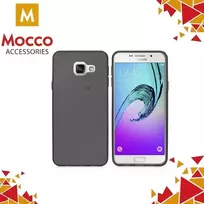 Mocco Ultra Back 0.3 mm silikoninis dėklas skirtas Samsung G925 Galaxy S6 Edge, skaidrus/juodas