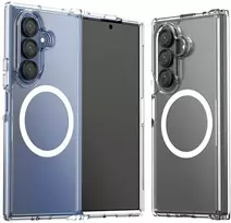 Dėklas Araree Duple M MagSafe Qi2 do Samsung Galaxy Z Fold7 permatomas