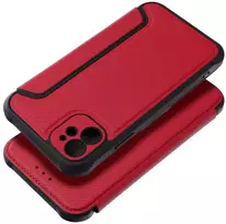 Dėklas Oem Flip case for iPhone 16e (SE 4 2025) Razor Book red