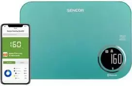 Virtuvinės svarstyklės SENCOR SKS 7071GR turkio spalvos