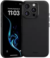 Oem Benks Magnetic Vita Pro Silikoninis dėklas Apple iPhone 16 Pro Max dėklas telefonui juodos spalvos
