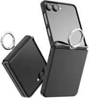 Dėklas Araree Aero Flex R East-Grip Ring do Samsung Galaxy Z Flip7 juoda