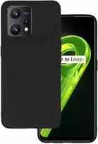 Back Dėklas Matinis skirtas Realme 9 5G/9 PRO juodos spalvos