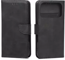 Dėklas Marv Wallet skirtas iPhone 17 Pro juodos spalvos