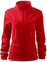 Moteriškas Flisinis Džemperis RIMECK Jacket 504, Raudona 280 g/m²