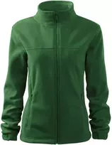 Moteriškas Flisinis Džemperis RIMECK Jacket 504, Bottle žalias 280 g/m²