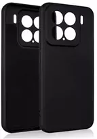 Dėklas Beline Silicone skirtas Xiaomi 15 juodos spalvos