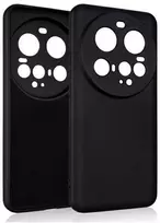 Dėklas Beline Silicone skirtas Xiaomi 15 Ultra juodos spalvos