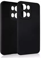 Dėklas Beline Silicone skirtas Oppo Reno 13 Pro juodos spalvos