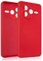 Dėklas Beline Silicone skirtas Poco F7 Pro raudonos spalvos
