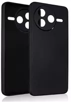 Dėklas Beline Silicone skirtas Poco F7 Pro juodos spalvos