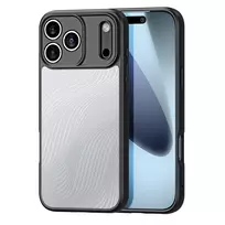 Dux Ducis Aimo dėklas skirtas Apple iPhone 17 Pro Max – juodos spalvos