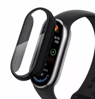 Tech-Protect Defense dėklas skirtas Xiaomi Smart Band 10 / 10 NFC – juodos spalvos