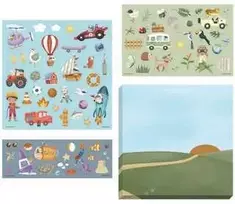 Little Dutch Lipdukų rinkinys ´Jim & Friends´