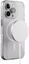 Crong Clear MAG Pro – dėklas iPhone 16 Pro Max MagSafe (baltas)