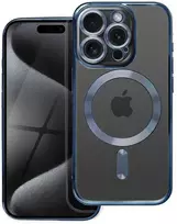 4Kom ELECTRO MAG COVER Su MagSafe suderinamas dėklas, skirtas SAMSUNG A36 titano mėlynai