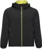 Roly Dviejų sluoksnių sportinis softshell striukė SIBERIA Juoda