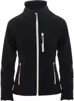 Roly Dviejų sluoksnių softshell striukė su užtrauktuku ANTARTIDA WOMAN Juoda