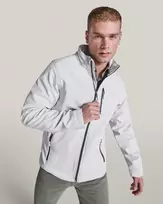 Roly Dviejų sluoksnių softshell striukė su mikrofliso pamušalu ANTARTIDA Perlų balta