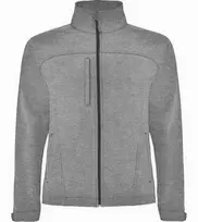 Roly Trijų sluoksnių softshell striukė su užtrauktuku RUDOLPH Heather juodas