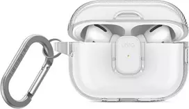 Dėklas UNIQ Glase Pro skirtas AirPods Pro 2 Lock Case skaidrus