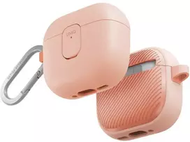 Dėklas UNIQ Clyde skirtas AirPods 4 Lock Case rožinės spalvos
