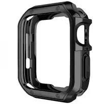 Hurtel Soft Strong Watch dėklas skirtas Apple Watch 40 mm (Series 4/5/6/SE) – juodos spalvos