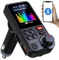 Bluetooth FM moduliatorius su USB įkrovikliu ir laisvų rankų įranga