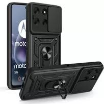 Dėklas Tech-Protect CamShield Pro Case for Motorola Moto G86 5G - Juodas