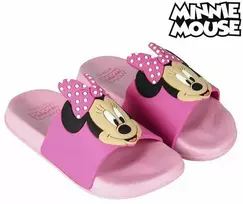 Paplūdimio šlepetės Vaikams Minnie Mouse Juoda