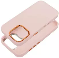 OEM dėklas, skirtas „iPhone 17 Frame“, miltelinės rožinės spalvos
