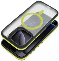 Originalus „iPhone 17 Neo“ dėklas, suderinamas su „MagSafe“, geltonas