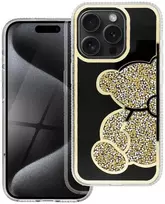 Dėklas Oem Case for iPhone 17 AIR Teddy Bear auksinis