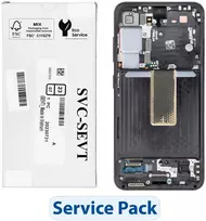 Dėklas „ServicePack“ LCD ekranas SAMSUNG S23 S911B GH82-30480A