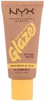 Nyx Buttermelt Glaze Protector Solar Tint SPF30 04 – migdolų ir gelsvai rudas, 30 ml