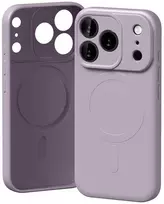 Dėklas Mercury Semi-Silicone MagSafe case for Apple iPhone 17 Pro, levandų spalvos