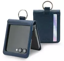 Mercury Basic Diary dėklas skirtas Samsung Galaxy Z Flip7 mėlynos spalvos