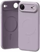 Mercury Semi-Silicone MagSafe dėklas skirtas Apple iPhone 17 Air levandų spalvos