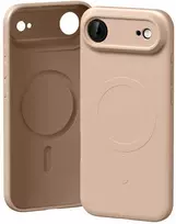 Mercury Semi-Silicone MagSafe dėklas Apple iPhone Air rožinės spalvos Sand