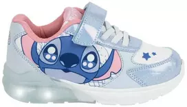 Disney Lilo ir Stitch Žaislinis LED mirksintis, šviečiantis gatvės batas, 27 cm