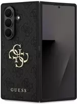 Guess PU 4G Metal Logo dėklas skirtas Samsung Galaxy Z Fold 7 pilkos spalvos