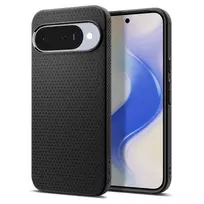 Dėklas Spigen Liquid Air, matte juodos spalvos – Google Pixel 10 Pro/Pixel 10