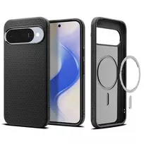 Spigen Liquid Air Mag MagSafe dėklas skirtas Google Pixel 10 / 10 Pro – matinis juodos spalvos