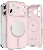 Dėklas Tech-Protect Silicone MagSafe Case for iPhone 17 Pro Max - Rožinė