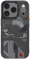 Benks Dėklas Dynamic Magnetic Mecha (D069) skirtas Apple iPhone 17 Pro juodos spalvos (Camera Control Button)