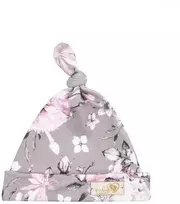 BABY 01312 Smurfette Baby Kepurė Pilkas Rose 3-6 m*