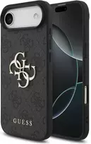 Dėklas Guess 4G Big Logo skirtas Apple iPhone 17 Air juodos spalvos