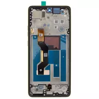 Dėklas Motorola G86 LCD Ekranas + Touch Unit + Front Cover Žalias (Golden Cypress) (Service Pack)